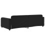 Black velvet sofa bed 100x200 cm by vidaXL, Beds and slatted bases - Ref: Foro24-354069, Price: 238,99 €, Discount: %