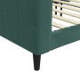 Dark green velvet sofa bed 90x200 cm by vidaXL, Beds and slatted bases - Ref: Foro24-354010, Price: 213,61 €, Discount: %