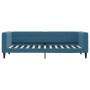 Blaues Samtschlafsofa 80x200 cm von vidaXL, Betten und Lattenroste - Ref: Foro24-354000, Preis: 208,74 €, Rabatt: %