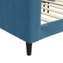 Sofá cama terciopelo azul 80x200 cm de vidaXL, Camas y somieres - Ref: Foro24-354000, Precio: 208,48 €, Descuento: %