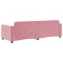 Sofá cama terciopelo rosa 80x200 cm de vidaXL, Camas y somieres - Ref: Foro24-354054, Precio: 212,46 €, Descuento: %