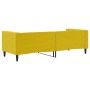 Sofá cama terciopelo amarillo 80x200 cm de vidaXL, Camas y somieres - Ref: Foro24-354006, Precio: 208,65 €, Descuento: %