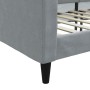 Light gray fabric sofa bed 90x200 cm by vidaXL, Beds and slatted bases - Ref: Foro24-353983, Price: 218,54 €, Discount: %