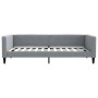 Sofá cama tela gris claro 100x200 cm de vidaXL, Camas y somieres - Ref: Foro24-353988, Precio: 221,78 €, Descuento: %