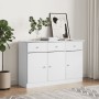 Solid pine wood HIGH sideboard 112x35x73 cm by vidaXL, Sideboards - Ref: Foro24-353938, Price: 160,11 €, Discount: %