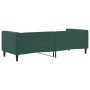 Sofá cama terciopelo verde oscuro 80x200 cm de vidaXL, Camas y somieres - Ref: Foro24-354003, Precio: 208,48 €, Descuento: %