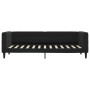 Black velvet sofa bed 80x200 cm by vidaXL, Beds and slatted bases - Ref: Foro24-354005, Price: 208,48 €, Discount: %