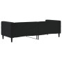 Black velvet sofa bed 80x200 cm by vidaXL, Beds and slatted bases - Ref: Foro24-354005, Price: 208,48 €, Discount: %