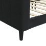 Black velvet sofa bed 80x200 cm by vidaXL, Beds and slatted bases - Ref: Foro24-354005, Price: 208,48 €, Discount: %