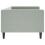 Sofá cama terciopelo gris claro 90x190 cm de vidaXL, Camas y somieres - Ref: Foro24-354021, Precio: 211,81 €, Descuento: %