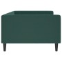 Sofá cama terciopelo verde oscuro 100x200 cm de vidaXL, Camas y somieres - Ref: Foro24-354017, Precio: 231,16 €, Descuento: %