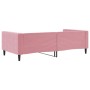 Pink velvet sofa bed 100x200 cm by vidaXL, Beds and slatted bases - Ref: Foro24-354018, Price: 221,99 €, Discount: %