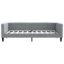 Sofá cama tela gris claro 90x190 cm de vidaXL, Camas y somieres - Ref: Foro24-353993, Precio: 210,66 €, Descuento: %