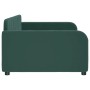 Dunkelgrünes Samtschlafsofa 90x200 cm von vidaXL, Betten und Lattenroste - Ref: Foro24-354060, Preis: 216,24 €, Rabatt: %