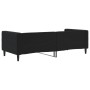 Sofá cama terciopelo negro 90x190 cm de vidaXL, Camas y somieres - Ref: Foro24-354023, Precio: 210,12 €, Descuento: %