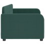 Sofá cama terciopelo verde oscuro 80x200 cm de vidaXL, Camas y somieres - Ref: Foro24-354053, Precio: 212,46 €, Descuento: %