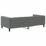 Dark gray fabric sofa bed 100x200 cm by vidaXL, Beds and slatted bases - Ref: Foro24-353989, Price: 222,56 €, Discount: %