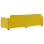 Sofá cama terciopelo amarillo 80x200 cm de vidaXL, Camas y somieres - Ref: Foro24-354056, Precio: 209,50 €, Descuento: %