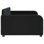 Sofá cama terciopelo negro 90x200 cm de vidaXL, Camas y somieres - Ref: Foro24-354062, Precio: 216,99 €, Descuento: %