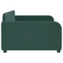 Dunkelgrünes Samtschlafsofa 100x200 cm von vidaXL, Betten und Lattenroste - Ref: Foro24-354067, Preis: 226,52 €, Rabatt: %