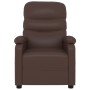 Sillón de masaje eléctrico cuero sintético marrón de vidaXL, Sillones de masaje eléctricos - Ref: Foro24-3073679, Precio: 197...