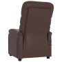 Sillón de masaje eléctrico cuero sintético marrón de vidaXL, Sillones de masaje eléctricos - Ref: Foro24-3073679, Precio: 197...