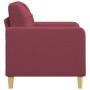 Red fabric armchair 60 cm by vidaXL, Sofas - Ref: Foro24-359081, Price: 162,93 €, Discount: %