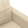 Sillón de tela color crema 60 cm de vidaXL, Sofás - Ref: Foro24-359077, Precio: 162,93 €, Descuento: %