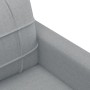 Sofá de 2 plazas de tela gris claro 120 cm de vidaXL, Sofás - Ref: Foro24-359083, Precio: 216,38 €, Descuento: %