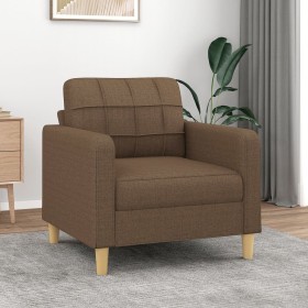 Brown fabric armchair 60 cm by vidaXL, Sofas - Ref: Foro24-359078, Price: 163,17 €, Discount: %