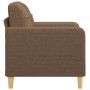 Brown fabric armchair 60 cm by vidaXL, Sofas - Ref: Foro24-359078, Price: 162,93 €, Discount: %