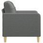 Sillón de tela gris oscuro 60 cm de vidaXL, Sofás - Ref: Foro24-359076, Precio: 166,88 €, Descuento: %