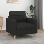 Black fabric armchair 60 cm by vidaXL, Sofas - Ref: Foro24-359079, Price: 166,22 €, Discount: %