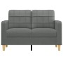 2-Sitzer-Sofa aus dunkelgrauem Stoff, 120 cm von vidaXL, Sofas - Ref: Foro24-359084, Preis: 218,57 €, Rabatt: %