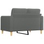 2-Sitzer-Sofa aus dunkelgrauem Stoff, 120 cm von vidaXL, Sofas - Ref: Foro24-359084, Preis: 218,57 €, Rabatt: %