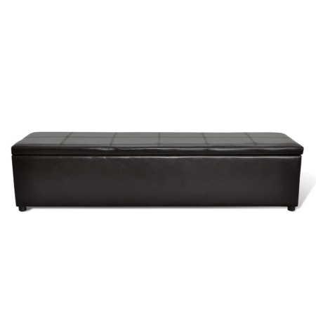 Brown storage bench 168x44x44 cm by vidaXL, Benches for halls and storage - Ref: Foro24-240484, Price: 209,32 €, Discount: %