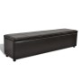 Brown storage bench 168x44x44 cm by vidaXL, Benches for halls and storage - Ref: Foro24-240484, Price: 209,32 €, Discount: %