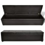 Brown storage bench 168x44x44 cm by vidaXL, Benches for halls and storage - Ref: Foro24-240484, Price: 209,32 €, Discount: %