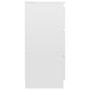 Aparador de madera contrachapada blanco brillante 60x35x76 cm de vidaXL, Aparadores - Ref: Foro24-801388, Precio: 85,93 €, De...