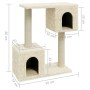 Cat scratcher with 60 cm cream sisal posts by vidaXL, Cat furniture - Ref: Foro24-171430, Price: 33,52 €, Discount: %