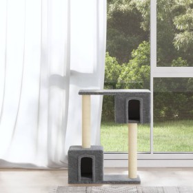 Cat scratching post with sisal posts 60 cm light gray by vidaXL, Cat furniture - Ref: Foro24-171431, Price: 31,22 €, Discount: %