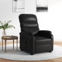 Sillón elevable cuero sintético negro de vidaXL, Sillones - Ref: Foro24-321276, Precio: 316,34 €, Descuento: %