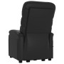 Sillón elevable cuero sintético negro de vidaXL, Sillones - Ref: Foro24-321276, Precio: 316,34 €, Descuento: %