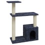 Rascador para gatos con postes de sisal gris oscuro 70 cm de vidaXL, Mobiliario para gatos - Ref: Foro24-171435, Precio: 37,7...