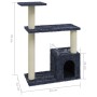 Rascador para gatos con postes de sisal gris oscuro 70 cm de vidaXL, Mobiliario para gatos - Ref: Foro24-171435, Precio: 37,7...