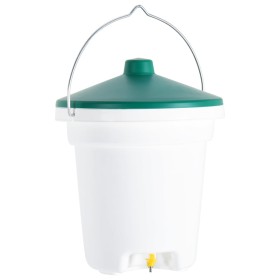 Poultry waterer with nipples 18 L by vidaXL, Livestock feeders and waterers - Ref: Foro24-171450, Price: 34,99 €, Discount: %