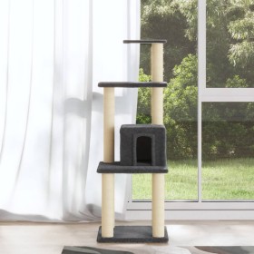 Cat scratching post with dark gray sisal posts 105 cm by vidaXL, Cat furniture - Ref: Foro24-171468, Price: 52,99 €, Discount: %