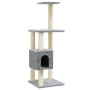 Cat scratcher with light gray sisal posts 104 cm by vidaXL, Cat furniture - Ref: Foro24-171470, Price: 46,16 €, Discount: %