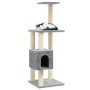 Cat scratcher with light gray sisal posts 104 cm by vidaXL, Cat furniture - Ref: Foro24-171470, Price: 46,16 €, Discount: %