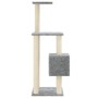 Cat scratcher with light gray sisal posts 104 cm by vidaXL, Cat furniture - Ref: Foro24-171470, Price: 46,16 €, Discount: %